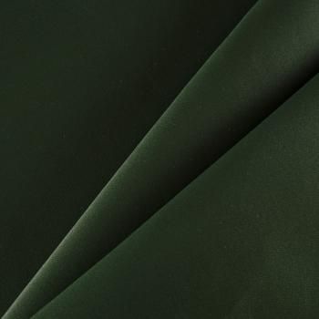 Ткань портьерная L-300 см негорючая блэкаут 10-02-13697 темно-зеленый однотонный
